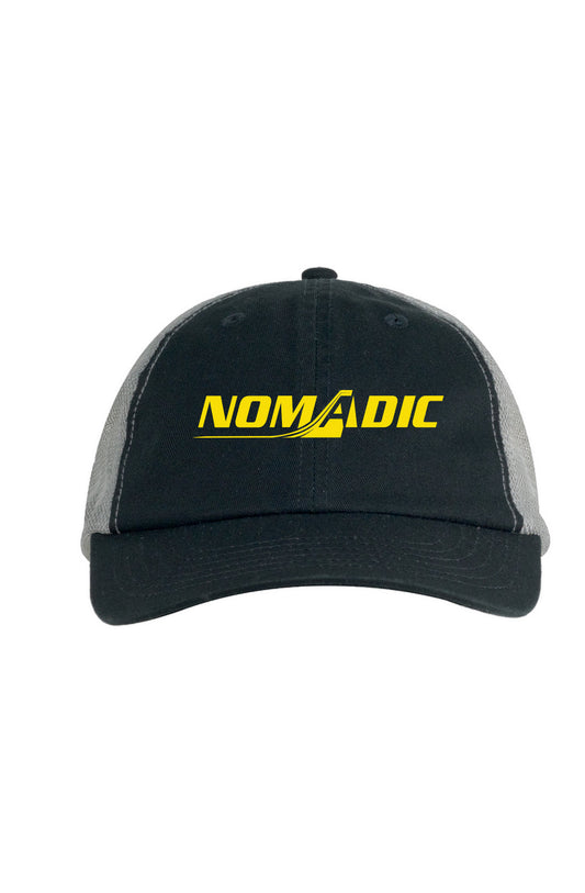 Official Nomadic Gray Washed Trucker Cap