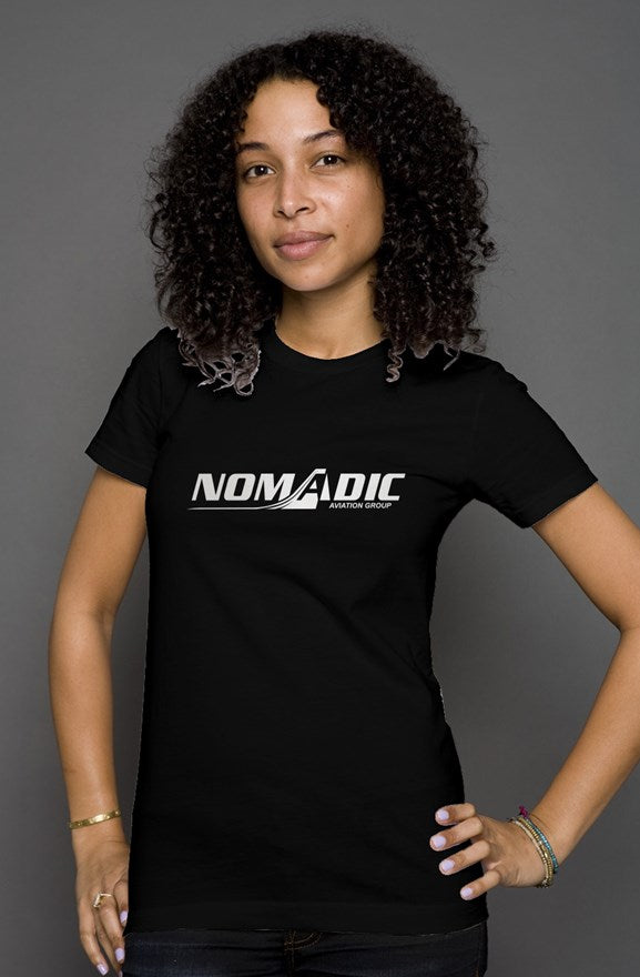 Nomadic Logo womens t shirt