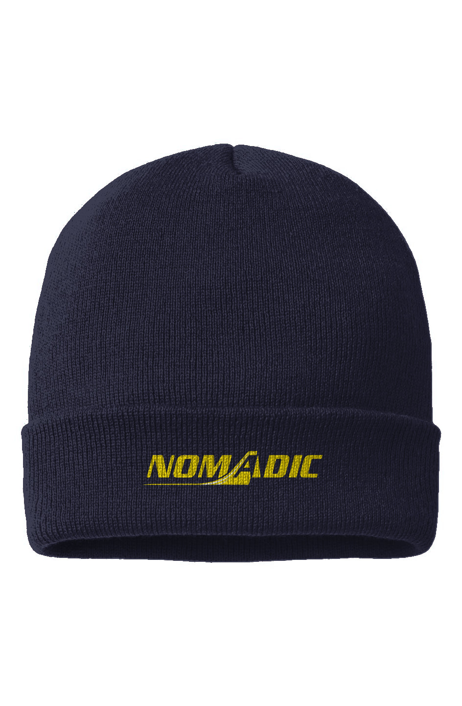 Nomadic Logo - USA-Made Cuffed Beanie