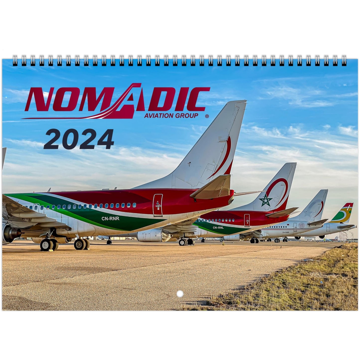 2024 Official Nomadic Calendar (REST OF WORLD)