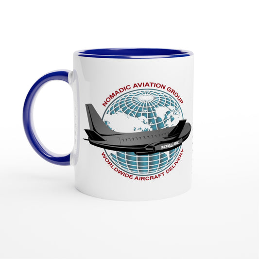 Worldwide Aircraft Delivery logo 11oz Ceramic Mug